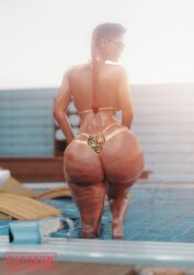 1girls 3d 3d_(artwork) absurd_res absurdres apex_legends ass beach big_ass big_breasts bikini braided_hair braided_twintails brazilian breasts cellulite dark-skinned_female dark_skin female female_focus female_only high_heels latina latina_milf loba loba_(apex_legends) long_nails milf multicolored_hair nails_painted patreon_username piercing platform_heels respawn_entertainment seductive solo solo_female solo_focus stripper_heels swimsuit tattoo the_x_creator thick_thighs twitter_username wide_hips