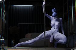 1futa 3d abs amelie_lacroix blue_hair blue_skin dancing feet fishnets futa_only futanari indoors lean_muscle long_feet long_legs long_penis nude nude_futanari nullus_02 overwatch overwatch_2 pole pole_dancer pole_dancing solo stripper_pole vein veins veiny veiny_balls veiny_belly veiny_breasts veiny_muscles veiny_penis veiny_testicles widowmaker