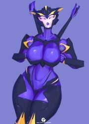 airachnid big_breasts female purple_body thick_thighs transformers transformers_prime trawert