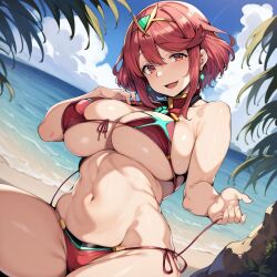 pyra from xenoblade (series) by castle12
