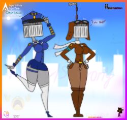 9/11 agonywelds anthro ass breasts building buildings controversial controversy deki female never_forget offensive smaller_male taller_girl tenna thick_ass thick_thighs thighs twin_towers why worldtradesisters