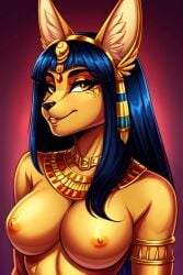 ai_generated catgirl cleopatra furry tagme