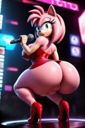 ai_generated amy_rose big_ass big_butt cosplay girlfriend_(cosplay) girlfriend_(friday_night_funkin)_(cosplay) pussy sonic_(series) sonic_the_hedgehog_(series) tagme vagina