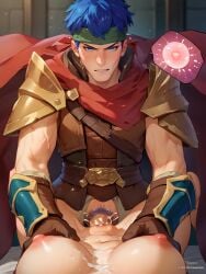 1boy 1girls ai_generated armored_male breasts cum cum_in_pussy cum_inside cum_on_breasts duo female_pov fire_emblem gay_male gay_to_straight gay_with_woman ike_(fire_emblem) impregnation male_focus muscular_male ntr penis_in_pussy raw_sex straight straight_sex taker_pov vaginal_penetration xammile