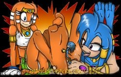 2d big_feet dazandanime feet female katadude long_feet mobian mobian_(species) mobian_echidna sega sonic_(series) sonic_adventure sonic_the_hedgehog_(series) tikal_the_echidna