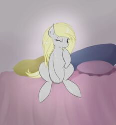 animal animated bed derp derpy_hooves equine female friendship_is_magic masturbation my_little_pony pegasus pussy rubbing wings wink