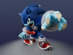 3d animal_genitalia animal_penis anthro blue_body blue_fur blue_skin canine_genitalia canine_penis eulipotyphlan fur ganondork genitals green_eyes hedgehog hi_res knot male mammal penis sega simple_background solo sonic_(series) sonic_the_hedgehog sonic_the_hedgehog_(series) sonic_the_werehog sonic_unleashed