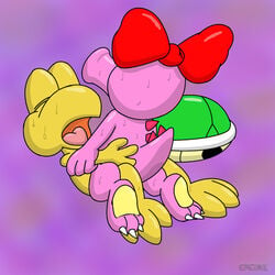 2012 ambiguous_gender ambiguous_penetration birdo cpctail koopa mario_(series) nintendo tagme