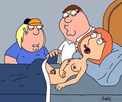 chris_griffin family_guy female human lois_griffin male peter_griffin tagme