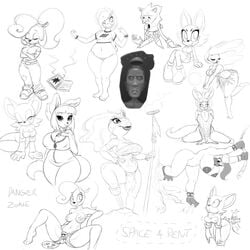 anthro bandicoot bat coco_bandicoot color crash_(series) dr_robotnik female fur furry hedgehog male mammal marsupial monochrome multiple_females multiple_girls multiple_males nitro rouge_the_bat sega sonic_(series) sonic_the_hedgehog