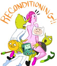 adventure_time darkbot earl_lemongrab lemongrab_2 princess_bubblegum tagme