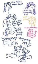 applejack_(mlp) friendship_is_magic my_little_pony pinkamena_(mlp) rarity_(mlp) smooth_skin tagme twilight_sparkle_(mlp) yaoimeowmaster