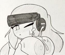 1girls b5kbao7oagzbnlf_(artist) boobjob boobs breasts breasts_out cum cum_on_breasts cum_on_face gwain_saga large_breasts marlow marlow_(gwain_saga) paizuri solo solo_female tagme unknown_male