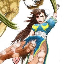 chun-li street_fighter tagme vega_(street_fighter)