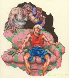 michael_kirwan traditional_media gay yaoi original tagme male male_only 2000 dated