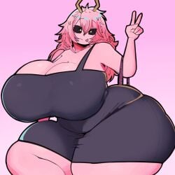 mina ashido from my hero academia by anothercat