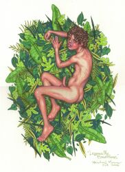 2006 dated gay male male_only michael_kirwan original tagme traditional_media yaoi