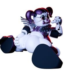 1girls 2026 3d 3d_render accurate_art_style accurate_body_type accurate_model accurate_proportions anus ass baby_(fnafsl) background big_anus big_breasts big_butt breasts butt circus_baby circus_baby_(fnaf) circus_baby_(original) clown clown_girl duranomates eyes female female_only five_nights_at_freddy's five_nights_at_freddy's:_sister_location fnaf frog_pose hair heartsick_baby_(fnaf) jordevoir looking_at_viewer microphone presenting_anus purple_clothing purple_hair red_eyes robot robot_girl robot_humanoid scottgames sister_location solo solo_female thick_thighs thighs thong white_background white_body white_skin