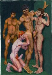 michael_kirwan traditional_media gay yaoi original tagme male male_only 2008 dated