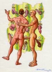 michael_kirwan traditional_media gay yaoi original tagme male male_only 1999 dated