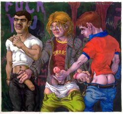 michael_kirwan traditional_media gay yaoi original tagme male male_only 2002 dated