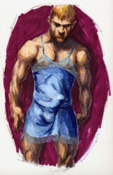 michael_kirwan traditional_media gay yaoi original tagme male male_only 2009 dated crossdressing