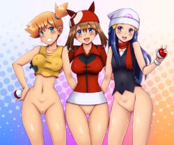 dawn (pokemon) from pokemon by tsumitani daisuke