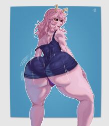mina ashido from my hero academia by anronsfw31