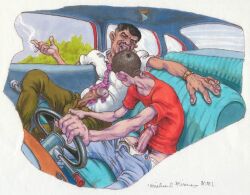 michael_kirwan traditional_media gay yaoi original tagme male male_only 2001 dated