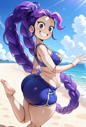 1girls 2026 2d 2d_(artwork) 2d_artwork ai ai-created ai_art ai_assisted ai_generated alternate_ass_size alternate_body_type alternate_breast_size animate_inanimate ass beach beach_background belly belly_button big_ass big_breasts big_butt big_hair big_thighs bimbo bimbo_body bimbofication bimbofied black_eyes bottom_heavy braid braided_hair braided_ponytail braids breasts butt chubby chubby_belly chubby_female curvy curvy_body curvy_female curvy_figure digital_art digital_drawing digital_drawing_(artwork) digital_media digital_media_(artwork) digital_painting_(artwork) doll doll_girl doll_joints dolphin_shorts feet feet_up female female_focus female_only grabbing hair hourglass_figure hourglass_figured_female humanoid humanoid_female inanimate_animate joints large_ass large_butt leg_up lily_lovebraids living_toy long_hair looking_at_viewer mascot_horror mob_entertainment mob_games pear-shaped_figure pear_shaped pear_shaped_female ponytail ponytail_(hair) ponytail_female poppy_playtime poppy_playtime_(chapter_5) purple_hair raised_leg short_shorts shorts smile smiling solo solo_female solo_focus sports_bra standing swimming_trunks swimsuit swimwear tank_top tanktop thick thick_ass thick_butt thick_hips thick_legs thick_thighs trunks tummy video_games wide_hips wide_thighs