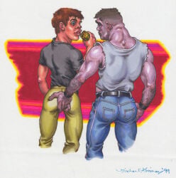 michael_kirwan traditional_media gay yaoi original tagme male male_only 1999 dated