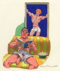 michael_kirwan traditional_media gay yaoi original tagme male male_only 2001 dated