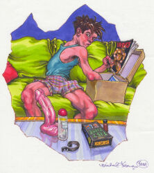 michael_kirwan traditional_media gay yaoi original tagme male male_only 2000 dated
