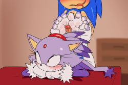 blaze the cat from sega by artguyidk
