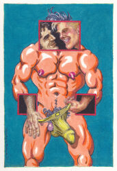 michael_kirwan traditional_media gay yaoi original tagme male male_only 2002 dated
