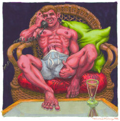 michael_kirwan traditional_media gay yaoi original tagme male male_only 2000 dated