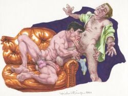 michael_kirwan traditional_media gay yaoi original tagme male male_only 2002 dated