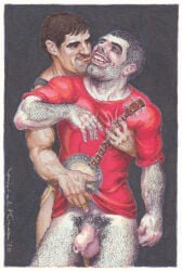 michael_kirwan traditional_media gay yaoi original tagme male male_only 2010 dated