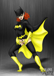 1girls barbara_gordon bat_pubes batgirl batman_(series) dc_comics female female_only human online_superheroes solo tagme