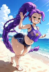 1girls 2026 2d 2d_(artwork) 2d_artwork ai ai-created ai_art ai_assisted ai_generated alternate_ass_size alternate_body_type alternate_breast_size animate_inanimate ass beach beach_background belly belly_button big_ass big_breasts big_butt big_hair big_thighs bimbo bimbo_body bimbofication bimbofied black_eyes bottom_heavy braid braided_hair braided_ponytail braids breasts butt chubby chubby_belly chubby_female curvy curvy_body curvy_female curvy_figure digital_art digital_drawing digital_drawing_(artwork) digital_media digital_media_(artwork) digital_painting_(artwork) doll doll_girl doll_joints dolphin_shorts female female_focus female_only full_body grabbing hair hourglass_figure hourglass_figured_female humanoid humanoid_female inanimate_animate joints large_ass large_butt lily_lovebraids living_toy long_hair mascot_horror mob_entertainment mob_games pear-shaped_figure pear_shaped pear_shaped_female ponytail ponytail_(hair) ponytail_female poppy_playtime poppy_playtime_(chapter_5) purple_hair short_shorts shorts smile smiling solo solo_female solo_focus standing swimming_trunks swimsuit swimwear tank_top tanktop thick thick_ass thick_butt thick_hips thick_legs thick_thighs trunks tummy video_games waving waving_at_viewer waving_hand wide_hips wide_thighs