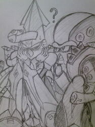 2boys bad_id bad_pixiv_id last_stage_of_grass launch_octopus male mega_man mega_man_x multiple_males volt_kraken yaoi