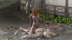 1boy 1boy1girl 1girls 3d 3d_animation afeera_(for_honor) armor armored_male athletic_female breasts dark-skinned_female defeated_hero female female_on_top female_rapist femdom for_honor gameplay_mechanics helmet human interracial jusescrust18 light-skinned_male malesub masked_female medieval nipples pussy reverse_rape riding riding_penis sound sound_warning tagme toned_female ubisoft video warden_(for_honor)