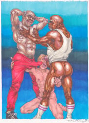 michael_kirwan traditional_media gay yaoi original tagme male male_only 1995 dated