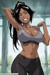shihouin yoruichi from bleach