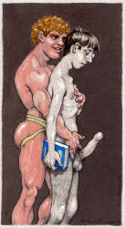 michael_kirwan traditional_media gay yaoi original tagme male male_only 2009 dated