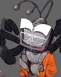 blushing blushing_male bukkake cum_on_body cum_on_face cum_on_penis dark_penis el_ultimo_tvnauta gay_orgy gay_robot gay_sex hispanic_male hispanic_youtuber mexican mexican_male orange_clothing orange_jacket oskill_(artist) penis robot_boy tv_head tv_nauta tvnauta youtube youtube_hispanic