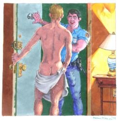 michael_kirwan traditional_media gay yaoi original tagme male male_only 1999 dated