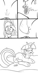 comic feral fluttershy_(mlp) friendship_is_magic gtsdev my_little_pony twilight_sparkle_(mlp) unbirthing vore