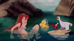 accurate_art_style ariel barefoot bestiality bird blush disney disney_princess edit eyess_closed feet female_on_feral fish fish_in_pussy fish_insertion flounder interspecies living_insertion living_sex_toy mermaid partially_submerged pussy royalty scuttle seaweed sebastian_(disney) sexually_ignorant the_little_mermaid toes unbirthing vore water zoophilia