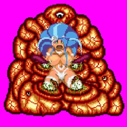 1girls animated breast_expansion crying darkstalkers felicia_(darkstalkers) female injection mo2 nipple_penetration nipples pixel_art rape screaming small_breasts struggling tagme tentacle tentacles trapped